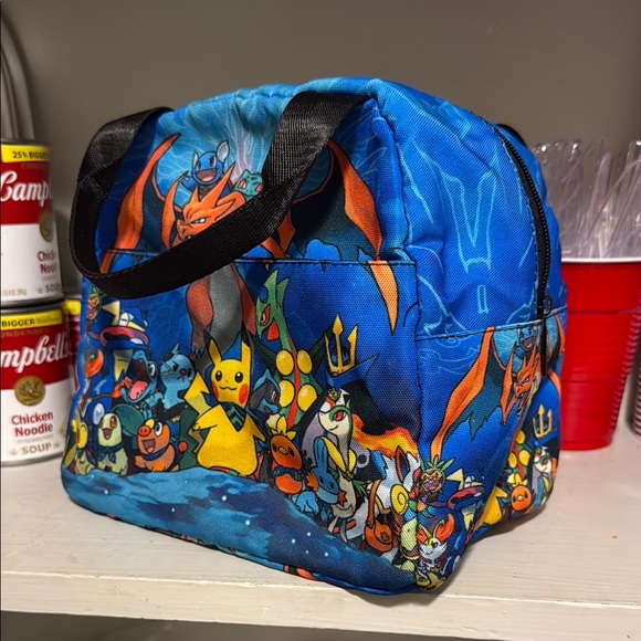 Colorful Character Lunch Bag Pokemon - Picture 1 of 2